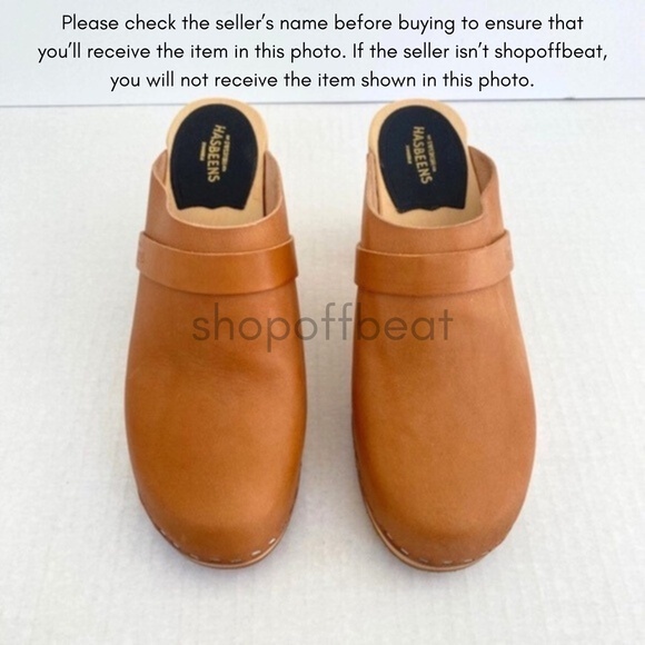 NEW Swedish Hasbeens Classic Clog Nature 40 - Picture 7 of 16